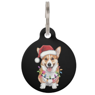 Pembroke Welsh Corgi Weihnachtsbaum Lichter Haustiermarke