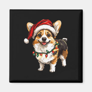 Pembroke Welsh Corgi Weihnachtsbaum Lichter X Magnet