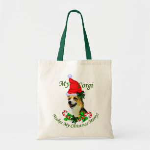 Pembroke Welsh Corgi Weihnachtsgeschenke Tragetasche
