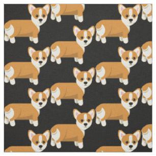 Pembroke Welsh Corgi Welpe Hund Stoff