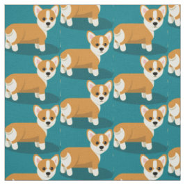 Pembroke Welsh Corgi Welpe Hund Stoff