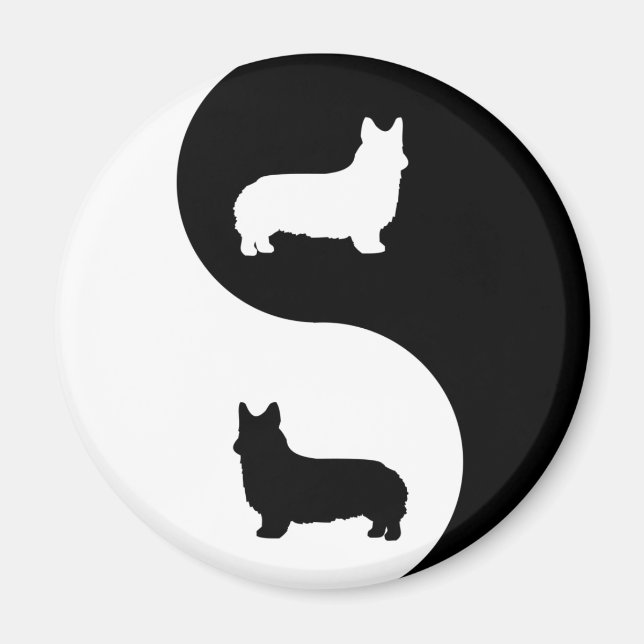 Pembroke Welsh Corgi Yang Magnet (Vorne)
