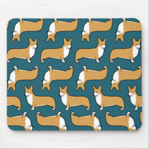 Pembroke Welsh Corgis Muster Mousepad