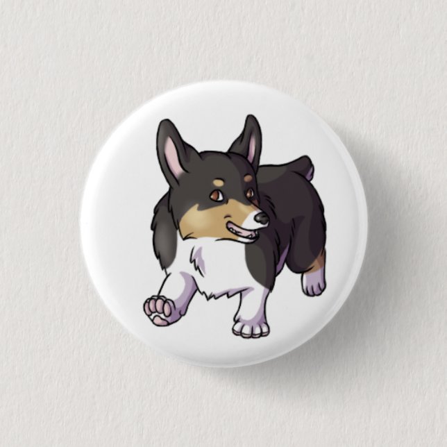 PembrokeCorgi Button (Vorderseite)