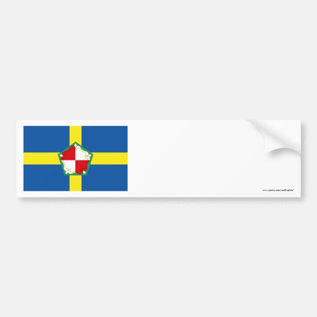 Pembrokeshire Flagge Autoaufkleber (Vorne)