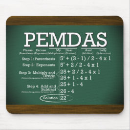PEMDAS Mousepad
