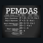 PEMDAS Poster *Updated*<br><div class="desc">This poster explains order of operations (PEMDAS).  This poster makes for a great classroom teaching aid/decoration,  especially in math classrooms. *Updated*</div>