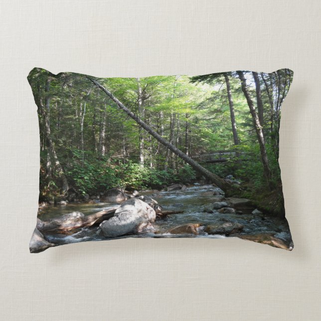Pemigewasset River Bridge in New Hampshire Dekokissen (Vorderseite)
