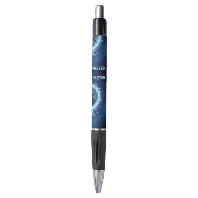 Pen Bald Eagle Heart Forever and Ever 2 Kugelschreiber (Vorderseite Vertikal)