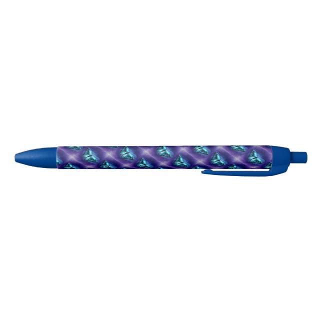 Pen/Blue Morpho Schmetterlinge Kugelschreiber (Unterseite)
