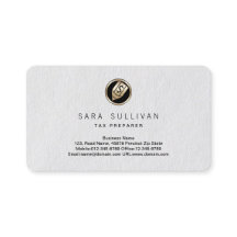 Pen Dollar Icon Tax Preparer Premium BusinessCard