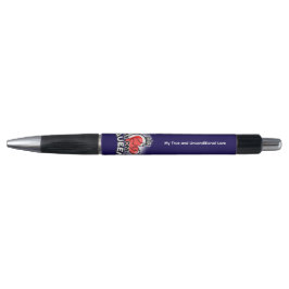 Pen : Meine alte Königin (blau) Kugelschreiber