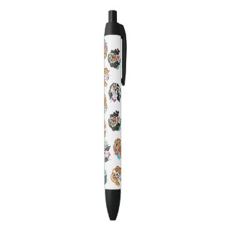 Pen mit niedlichem Cavalierer Kunstdesign Kugelschreiber