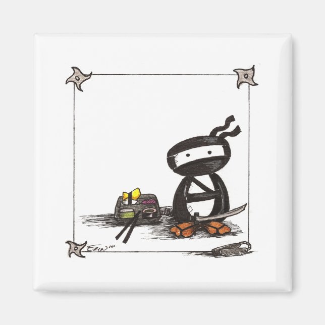 Pen Ninja Magnet (Vorne)