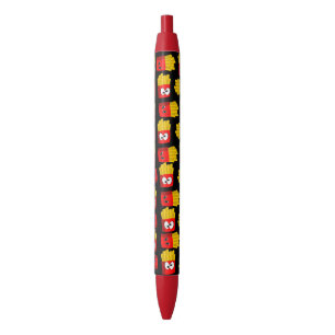 Pen Office and School French Fries Black Kugelschreiber