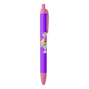 Pen Office and School Pen Fairy Ice Creme Lila Kugelschreiber