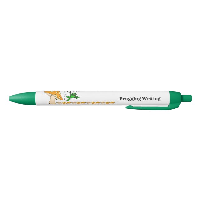 Pen Office and School Pen Frogging WritingMushroom Kugelschreiber (Unterseite)