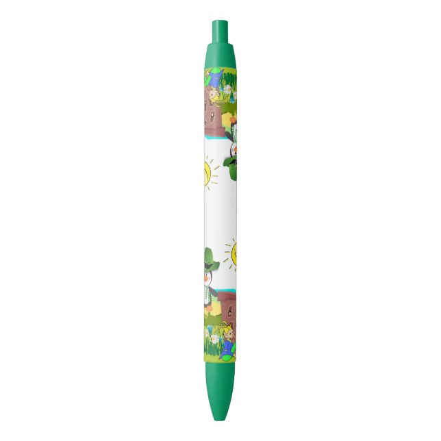 Pen Office and School Pen St. Patrick's Penguin Kugelschreiber (Vorderseite Vertikal)