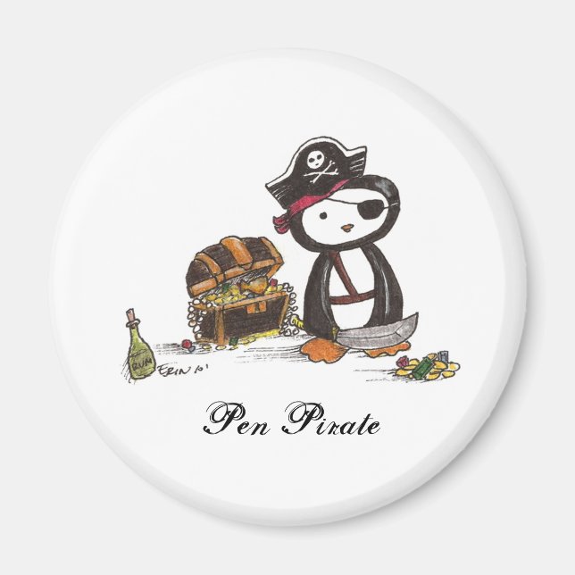 Pen Pirate Magnet (Vorne)
