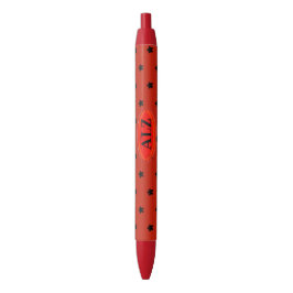 Pen - Red Initial Medallion Kugelschreiber