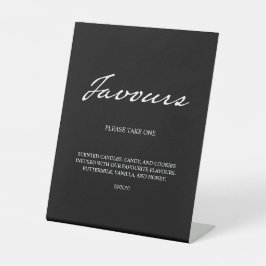 Pen Script Moderne Minimalistische Favoriten Schwa Sockelschild