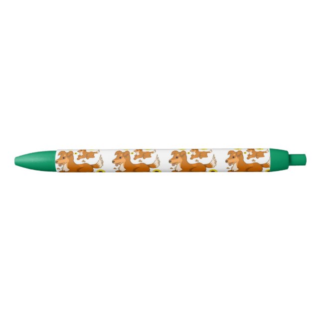 Pen Sonnenblumen Hund Kugelschreiber (Vorderseite)