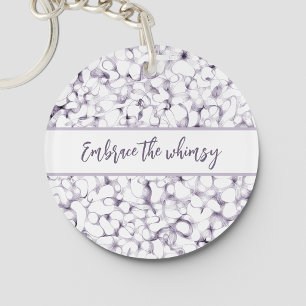 Pen Strokes Abstraktes Skript Schlüsselanhänger