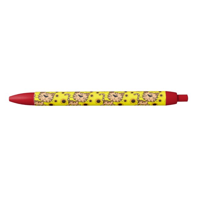 Pen Sunblumen Cat Kittens Kugelschreiber (Vorderseite)