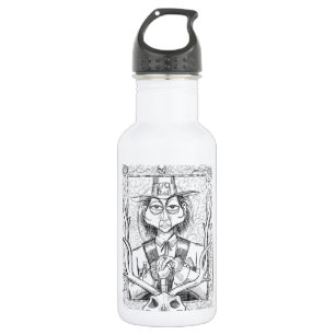 Pen und Tinte Beängstigender Typ Trinkflasche
