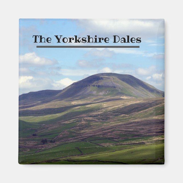 Pen Y Gent Hügel bei Yorkshire Dales Magnet (Vorne)