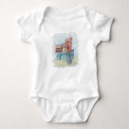 Pena Palace in Sintra, Portugal Baby Strampler