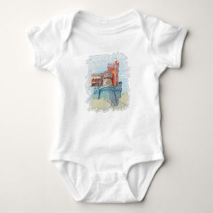 Pena Palace in Sintra, Portugal Baby Strampler