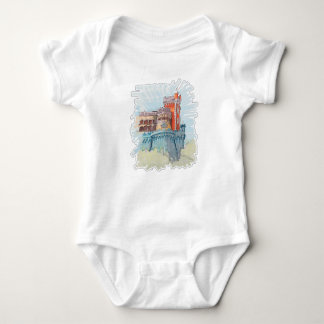 Pena Palace in Sintra, Portugal Baby Strampler