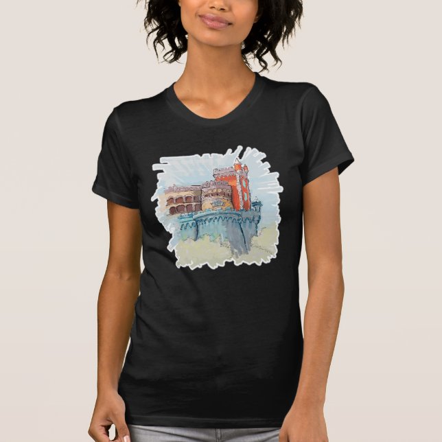 Pena Palace in Sintra, Portugal T-Shirt (Vorderseite)