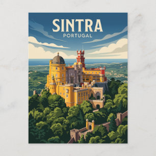 Pena-Palast, Sintra, Portugal Postkarte