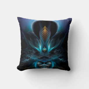 Penapia Fraktal Art Decorative Throw Kissen