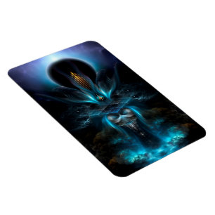 Penapia Fraktal Art Foto Magnet