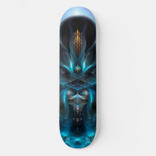 Penapia Fraktal Art Skateboard Deck