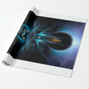 Penapia Fraktal Art Wrapping Paper Geschenkpapier