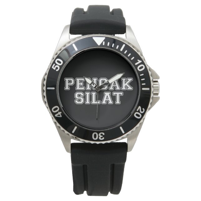 Pencak Silat Armbanduhr (Vorderseite)