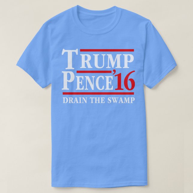 Pence Drain the Swamp T-Shirt (Design vorne)