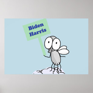 Pence Fly für Biden Harris Poster