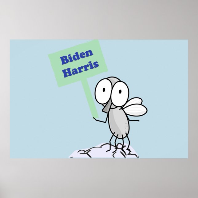 Pence Fly für Biden Harris Poster (Vorne)