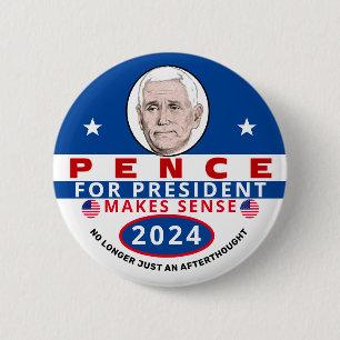 Pence für Präsident 2024 Button