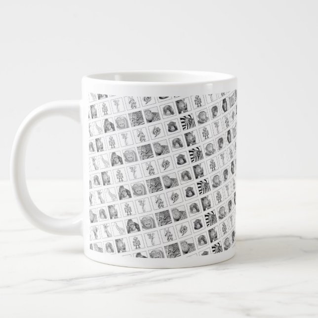 Pencil Animal Collection Mug Jumbo-Tasse (Links)