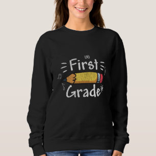 Pencil für die erste Klasse - Zurück zur Schule Ki Sweatshirt