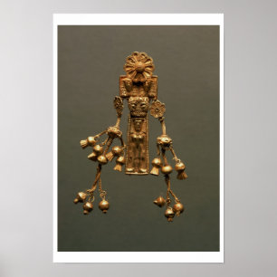 Pendant, aus der Nekropole Camiros, c.630-620 v. C Poster