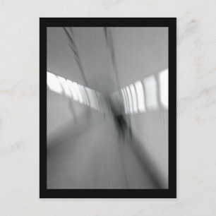 Pendelverkehr :: rote/blaue Tretbahn Postkarte