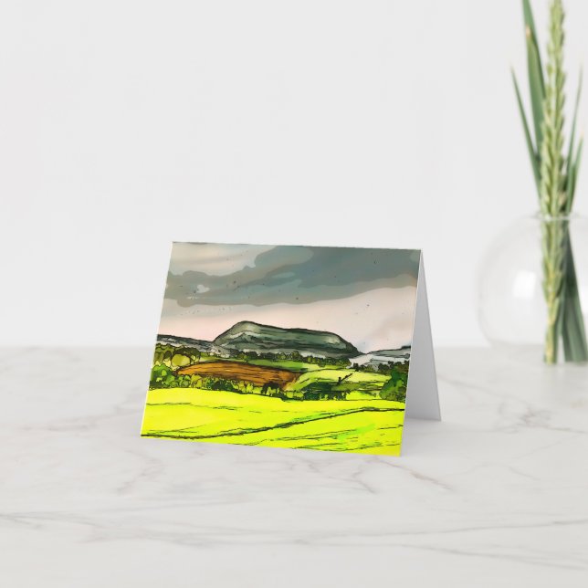 Pendle Hill Karte (Vorderseite)