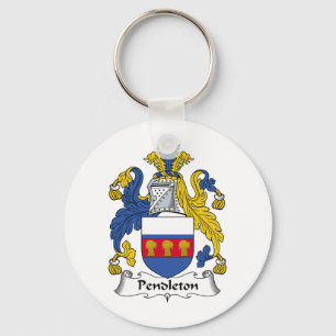 Pendleton-Familienwappen Schlüsselanhänger